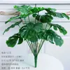 Planta Planta Verde Figo-de-folha-de-violino Bonsai Casa Jardim Interno Verdejamento Janela de Exibição Decoração Árvore Artificial Folhas