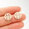 Lindos Aretes de Garra de Gato Estilo 2023 Nuevos Elegantes para Mujer Otoño e Invierno Nicho Geométrico Recorte Corazón Aretes Estilo Dulce