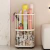 Cesta de Almacenamiento Móvil Multiusos para Entrada del Hogar, Estante para Guardar Paraguas, Venta al por Mayor Transfronteriza, Cesta de Lavandería para Baño con Ruedas