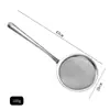 Cucharón de Malla de Acero Inoxidable para el Hogar, Colador de Malla para Leche de Soya y Jugos, Espumadera de Malla, Colador de Malla, Cuchara para Freír y Olla Caliente, Cuchara para Fideos