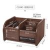 Caja de Almacenamiento de Control Remoto de Madera Portalápices de Escritorio Caja de Pañuelos Artículos Varios Mesita de Noche Escritorio Escritorio Mesa de Café Caja de Almacenamiento