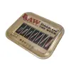 Bandeja para Cigarrillos de Hojalata Transfronteriza 34*27cm, Bandeja de Almacenamiento Cuadrada Grande con Patrón Metálico, Bandeja para Manejo de Tabaco