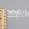 1 cm laço branco elástico nylon laço vestido roupa interior pequeno laço acessórios local