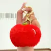 Lindo llavero de cordero de peluche, muñeco de peluche, colgante para bolso de pareja, juguete de máquina de peluches, accesorio de regalo