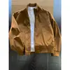 Nueva chaqueta de vuelo estilo americano transfronteriza para hombre, chaqueta de béisbol corta de moda para primavera con cuello alto, abrigo de trabajo rígido de alta resistencia