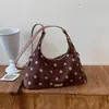 Bolso de Mano de Lunares Transfronterizo Bolso Pequeño para Mujer 2026 Nueva Moda Casual Diario Bolso de Cadena Elegante para el Trabajo Bolso Cruzado