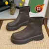 Botas Martin versátiles para mujer, nuevas botas estilizadas de otoño e invierno 2026, botas Chelsea de suela gruesa que aumentan la altura, botas de algodón afelpado.