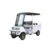Caminhão Elétrico de Quatro Rodas Transfronteiriço com Caçamba para Uso Doméstico, Transporte de Carga, Assento Dobrável, Veículo de Transporte Elétrico