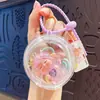 Llavero Colgante Creativo de Oveja con Corona de Dibujos Animados y Boca Fruncida Linda Decoración para Bolso Llavero de Coche Pequeño Regalo Venta al por Mayor