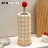 Portarrollos de cocina, estante para trapos perezosos, portarrollos de papel, estante para film transparente, estante de almacenamiento, portarrollos de papel de cocina