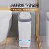 Papelera Grande con Tapa para Uso Doméstico, Contenedor de Almacenamiento Tipo Prensa para Baño, Dormitorio, Cocina, Bote de Basura Engrosado para Espacios Estrechos