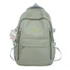 Mochila Nueva Moda Tendencia Casual Estilo Occidental Mochila Sencilla Estampado Gran Capacidad Estilo Universitario Temporada Escolar Bolsa Escolar