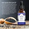 Ponto Popular Transfronteiriço Óleo de Semente Preta Black Seedoil Óleo de Rícino Óleo Essencial Nutritivo e Reparador para Cabelos Tk
