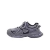 Sapatos Pai Primavera e Outono Paris Femininos 2026 Primavera e Outono Novo Estilo Versátil Couro Macio Sola Grossa Malha Única Respirável Casual Sapatos Esportivos Tendência
