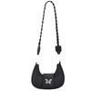Bolso de mensajero personalizado para mujer, nuevo bolso de media luna de estilo coreano informal de 2024, bolso de hombro sencillo con cadena de moda para mujer