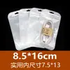 Bolsas Transparentes Auto-Sellantes, Bolsas Perladas Blancas, Empaques con Cierre Zip-Lock, Bolsas Láser, Bolsas de Empaque Escarchadas, Bolsas Selladoras para Joyería