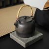 Bandeja de Té Año del Caballo Bandeja Seca para Té Base para Tetera Base Aislante Térmico Estilo Wabi-Sabi Vintage Accesorios para Juego de Té con Sensación de Peso