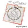 Pulsera de Piedra Natural con Cuentas, Pulsera de Acero Inoxidable con Corazón de Amor, Pulsera Ajustable con Cierre de Pinza, Pulsera de Gama Alta Popular en Europa y América