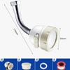 Filtro Extensor de Grifo Universal a Prueba de Salpicaduras para Uso Doméstico, Cabezal de Ducha Extensor Multifuncional para Grifo, Gadget de Cocina