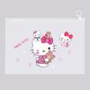 Bolsa de Plástico con Cierre de Cremallera Ziplock Hello Kitty de Dibujos Animados para Almacenamiento de Exámenes Estudiantiles A4, Bolsa de Almacenamiento de Empaque Engrosado para Archivos de Oficina