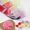 Acessórios diy material artesanal 25MM38mm fio de nylon Fio de neve com laço acessórios para cabelo acessórios