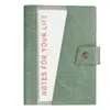 Cuaderno de Hojas Sueltas Piel de Vaca A5 Aspecto de Alta Gama Negocio Simple Engrosado Piel Suave Oficina Línea Horizontal Diario Personalización