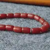 Cuentas de Ágata del Antiguo Oriente Medio, Cuentas Espaciadoras Desgastadas y Patinadas, Cuentas Espaciadoras de Agujero Grande para Accesorios de Pulsera DIY