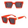 Venda por atacado 2022 novos óculos de sol quadrado moda personalidade moda óculos de sol Internet celebridade rua tiro mesmo estilo óculos