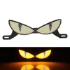 Tornillo de Placa de Matrícula de Motocicleta Transfronterizo Luz Triángulo Semicírculo Ojo de Diablo Intermitente Accesorios Decorativos Universales Modificados Luces de Coche