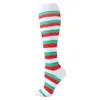Calcetines de compresión deportivos unisex para pantorrillas, más de 200 estilos de calcetines de compresión largos para saltar la cuerda y correr, directo de fábrica