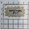 Venta Directa de Fábrica de Etiquetas Tejidas de Dibujos Animados de Línea Especial, Etiquetas Bordadas con Borde Cerrado, Accesorios para Ropa, Decoraciones para Zapatos y Sombreros, y Decoraciones para Bolsas