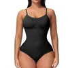 Ropa interior moldeadora de una pieza transfronteriza europea y americana para mujer, control de abdomen, entrepierna abierta, levantamiento de glúteos, sin tirantes, soporte de busto, corsé modelador de cuerpo, bragas triangulares