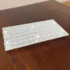 Placa de Grade Criptografada de 4mm Aquário Placa de Isolamento de Fundo Criptografada Rede de Isolamento Placa de Divisória de Malha Destacável e Encaixável