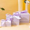 Caja de Regalo para Boda, Caja de Dulces, Caja de Empaque, Caja Vacía, Caja Dura para Recuerdos de Dama de Honor, Caja de Regalo al por Mayor, Caja con Sello Dorado para Llevar