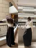 Suéter de Punto Trenzado Superiniy Old Money Polo Seda de Morera Lana de Oveja Suave Cera Solapa Manga Larga