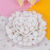 Resina láser rosa blanca diy pegamento crema funda de teléfono móvil decorativa flor de fondo plano accesorios de parche de resina