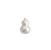 Plata Pura S990 Plata Lisa Agujero Pasante Cuentas Sólidas de Calabaza Accesorios para Joyería Pulsera DIY Cuentas Espaciadoras Cuentas de Barril Venta al por Mayor