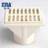Accesorios para tuberías de alcantarillado público de PVC, desagüe de techo de balcón de plástico blanco, desagüe de piso, accesorios de tubería de drenaje de PVC, desagüe de piso lateral