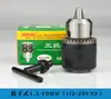 Portabrocas Sanou de Metal Completo con Trinquete y Bloqueo Automático Llave de Portabrocas Adaptador para Martillo Eléctrico Perforador Mango Redondo Hexagonal
