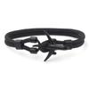 Pulseira de avião de corda trançada simples tecida à mão, joia, pulseira transfronteiriça, pulseira de avião, joia de corda, atacado