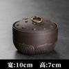 Tetera Olla de Cerámica Almacenamiento de Cerámica Gruesa Lata de Té Caja de Empaque de Té Juego de Té Olla Sellada para el Hogar Caja de Té