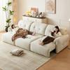 Fábrica de Muebles Foshan Guangdong Sofá de Cuero Funcional Eléctrico en stock Sofá de Tela de Cuero Minimalista Italiano para Sala de Estar