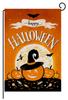 Bandeira de Jardim Quente Transfronteiriça com Padrão de Halloween Impressão Dupla Face Bandeira Criativa de Halloween Bandeira Decorativa para Pátio