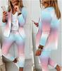 Nuevo traje informal de cuadros escoceses para mujer europea y americana de 2024, ajustado, con solapa y pantalones con cordones.