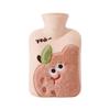 Calentador de Manos de Agua Caliente para Niñas con Relleno de Agua, Mantita Cálida Gruesa de Peluche Linda, Antiexplosión, para Calentar el Vientre