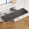 Placa de Extensión para Escritorio, Bandeja Ampliada Específica para Cajón sin Taladro, Soporte Plegable para el Borde del Escritorio del Hogar