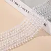 Cristal Branco Natural Contas Soltas Material para Joias DIY Acessórios com Contas Pulseira Semi-Acabada Contas Redondas Soltas Venda por Atacado ao Vivo