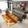 Alfombra Lavable de Cachemir Sintético Hecha a Medida por el Fabricante, Alfombra de Sala de Estar Transfronteriza con Estampado de Animales Sintéticos, Alfombra de Cobertura Total para Área Grande