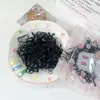 Gomas de Pelo de Goma Gruesas de Colores Coreanas Empacadas al por Mayor Alta Elasticidad No Daña el Cabello Bebé Desechables para Niños y Niñas