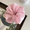 Goma para el pelo de organza sedosa estilo coreano súper de hada para mujer, con sensación de alta gama, cuerda para el pelo de temperamento de moda, accesorio para el pelo